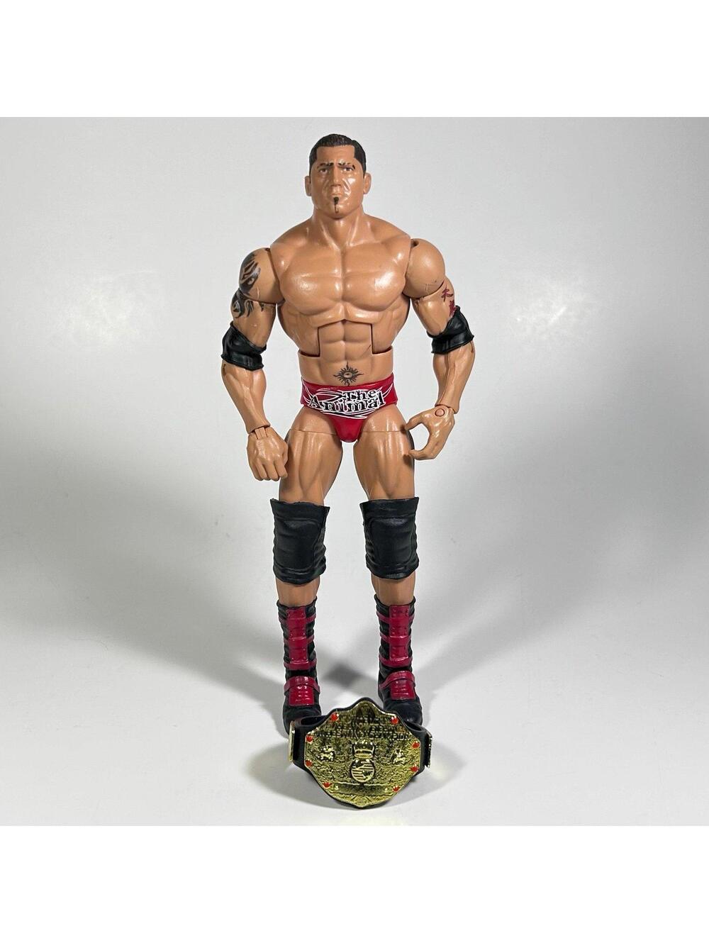 7” Mattel WWE Elite Hall Of Champions Batista Figure (Target Ex.) - INCOMPLETE